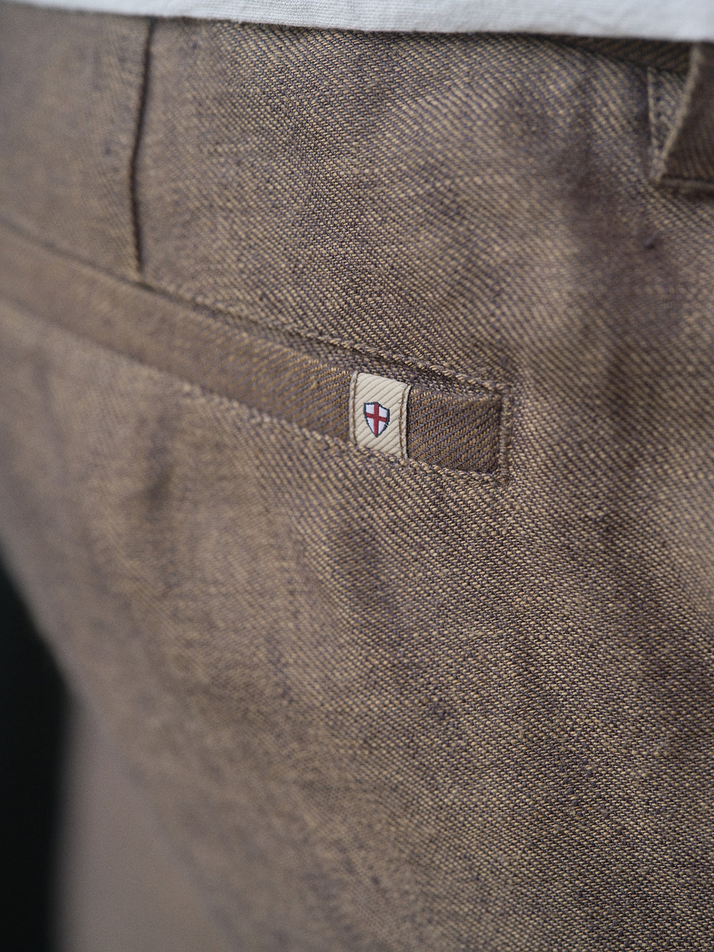 BPalco Lin Pants - Grey Mel.