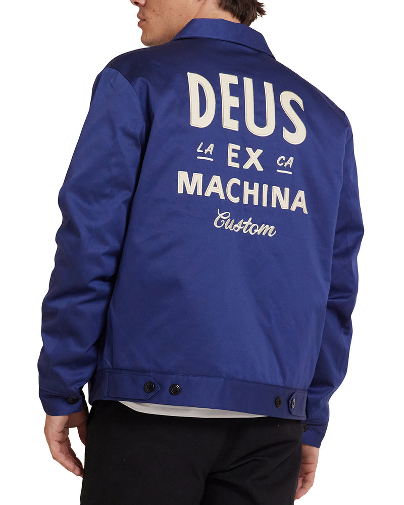 Deus Ex Machina Workwear Jacket 2.0 – Mechanic Blue