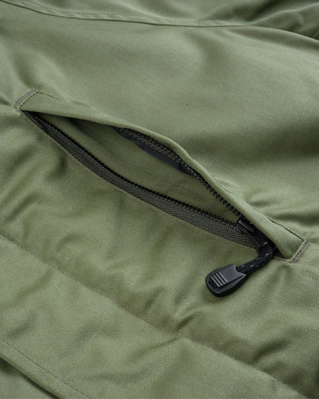 8oz Sateen/Primaloft® Winter Parka Jacket - IHJ-154-OLIVE