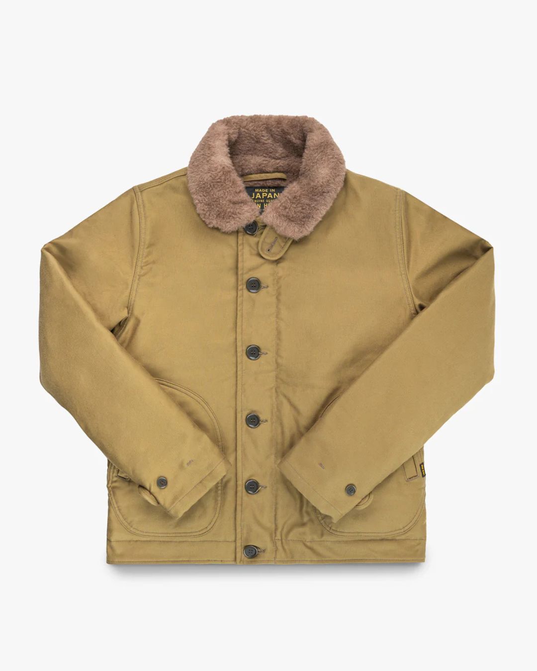 Whipcord N1 Deck Jacket - Khaki - IHM-35-KHA