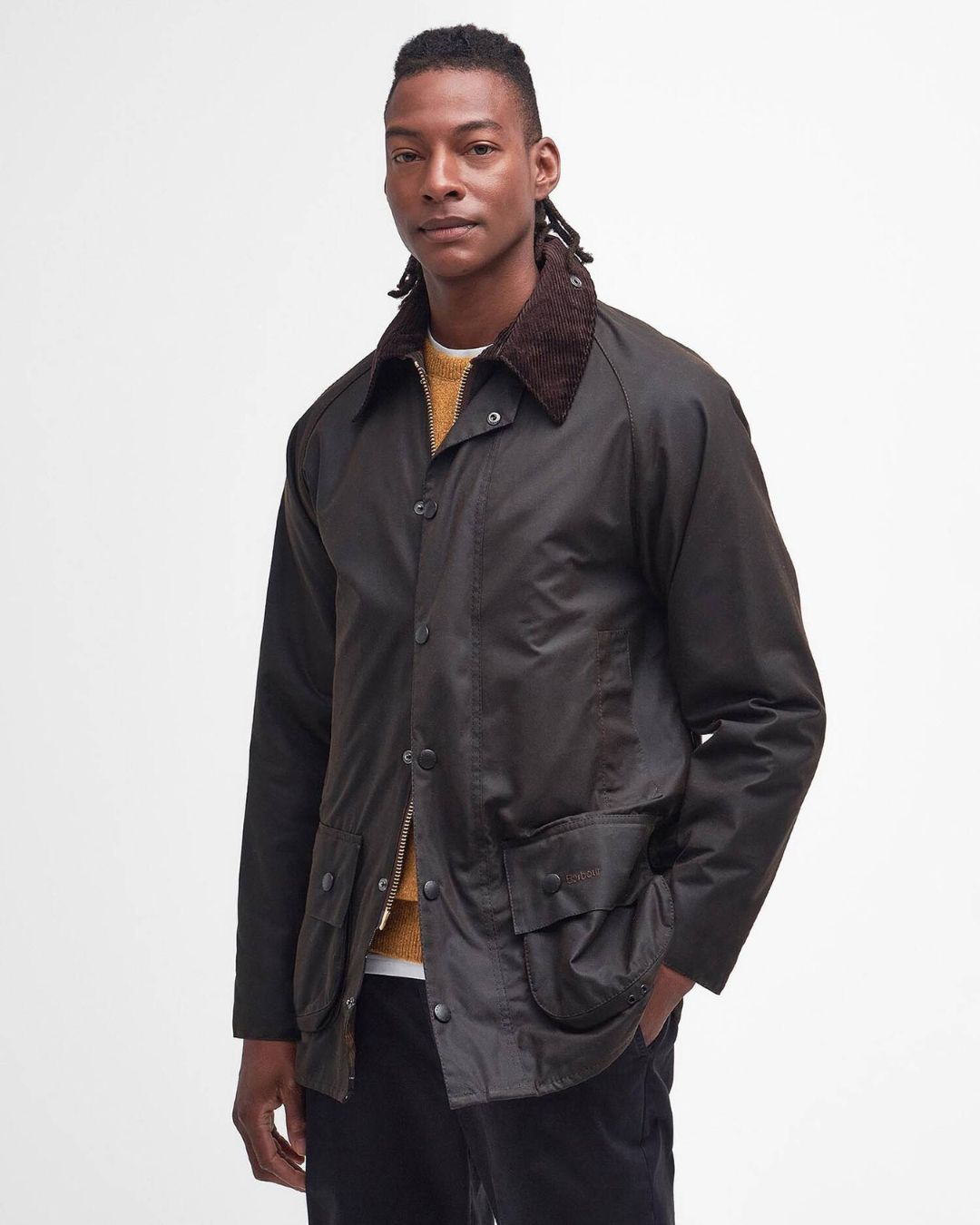 Wachsjacke Beaufort - Olive