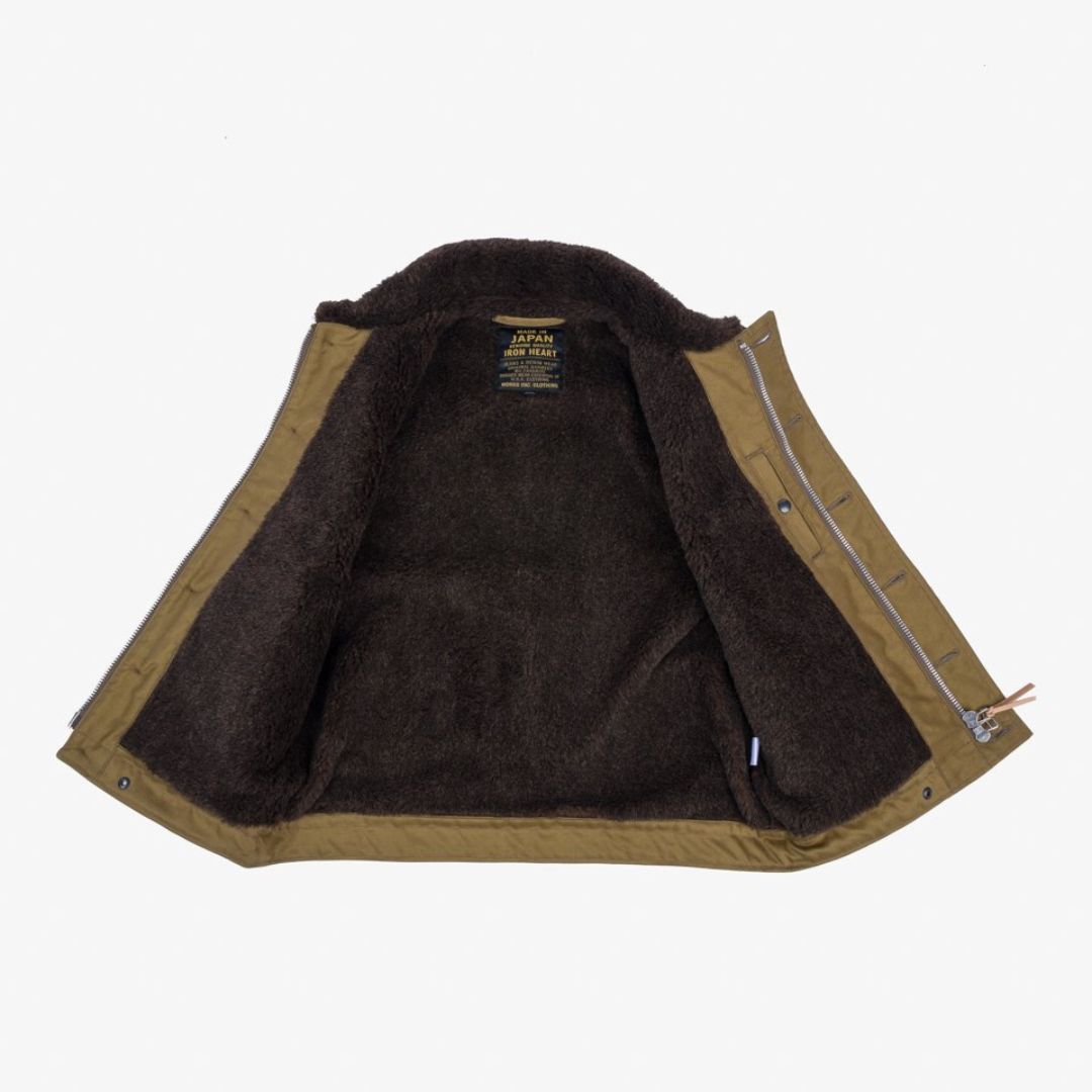 IHV-46-KHA -Whipcord N1 Deck Vest - Khaki -