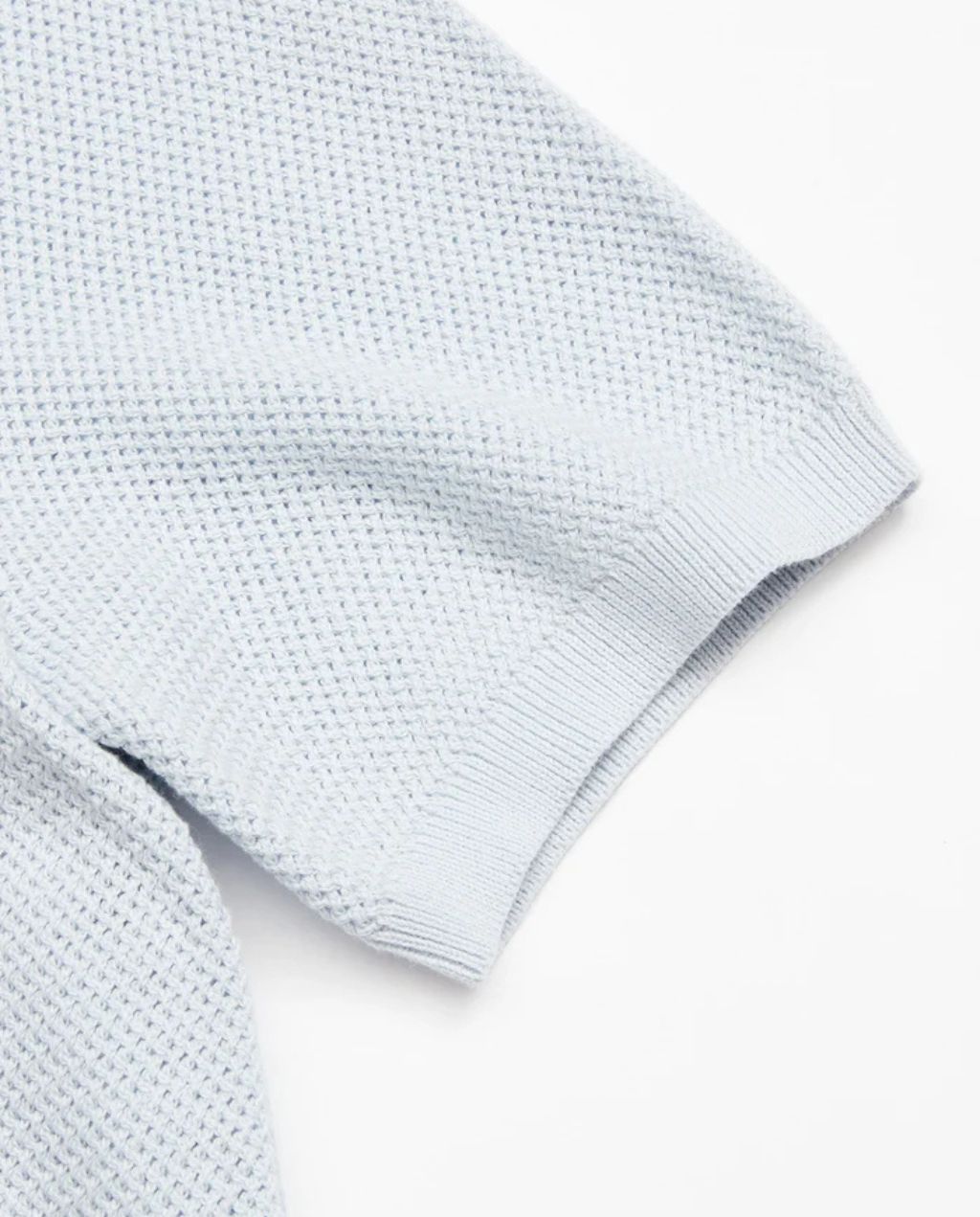 Filo Knit Polo Blue Water