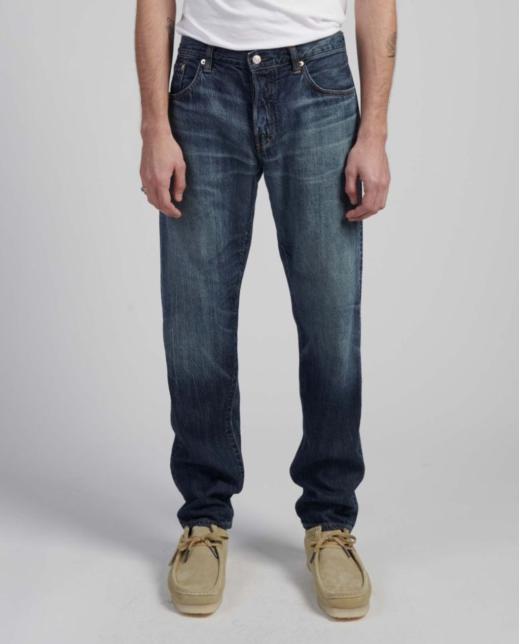 Regular Tapered Jeans I033516_01_9F Dark Used