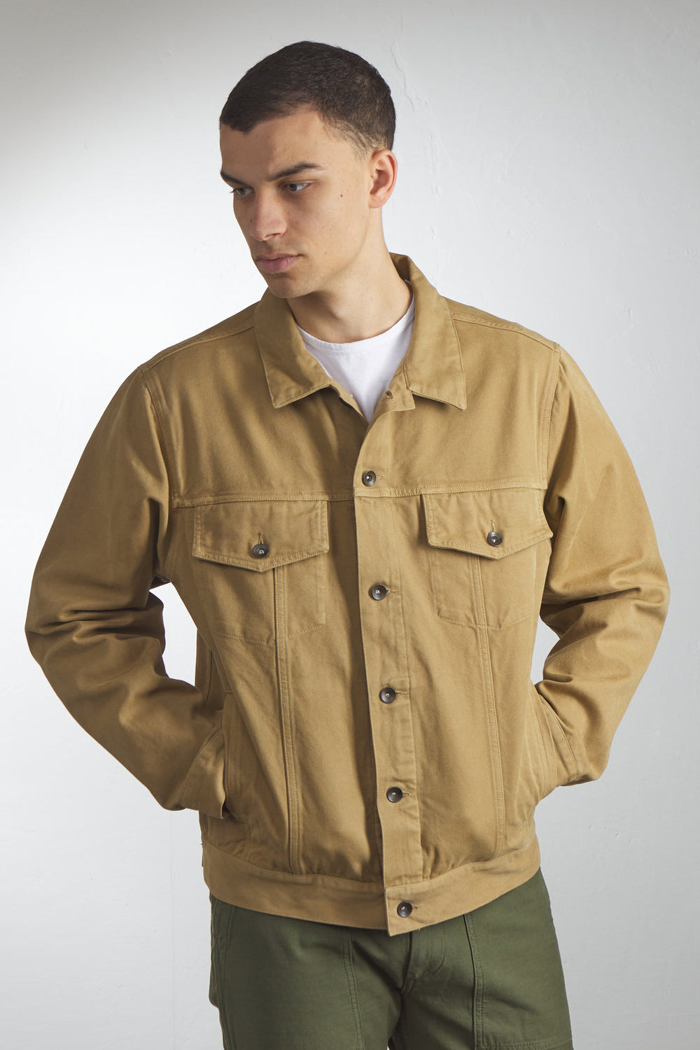 Jean Jacket Soul Canvas - Desert Sand