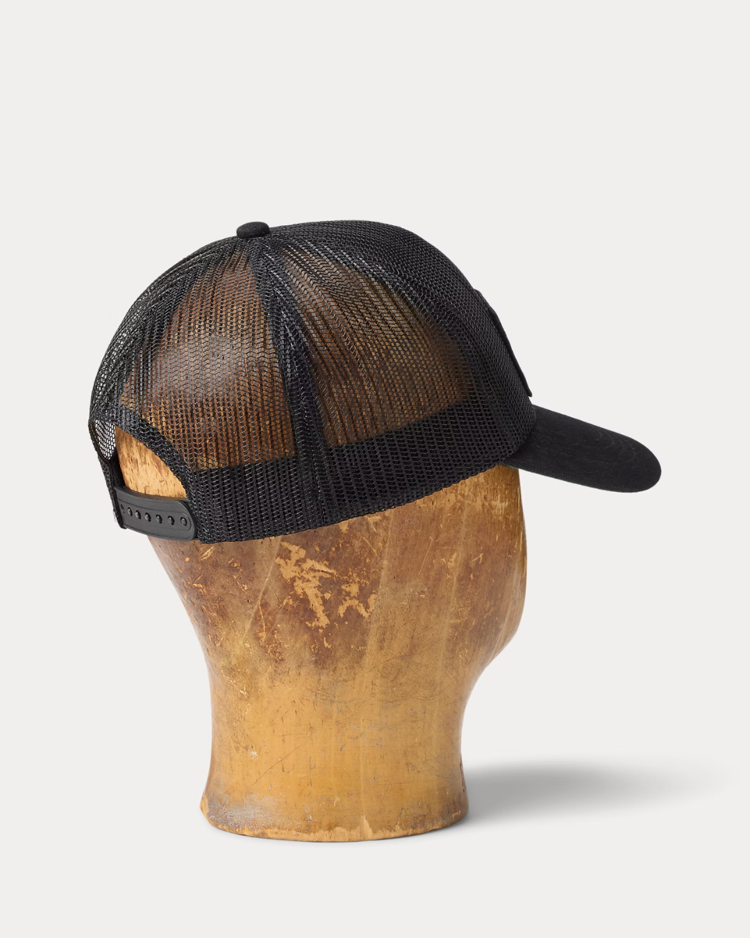 Denim-Bill Mesh Trucker Cap