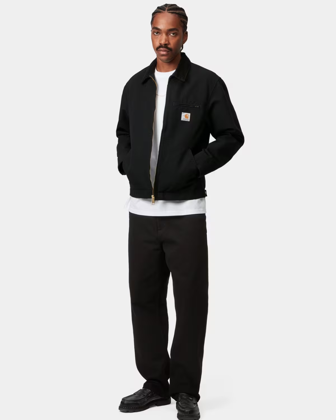 Detroit Jacket (Summer) Black Rinsed