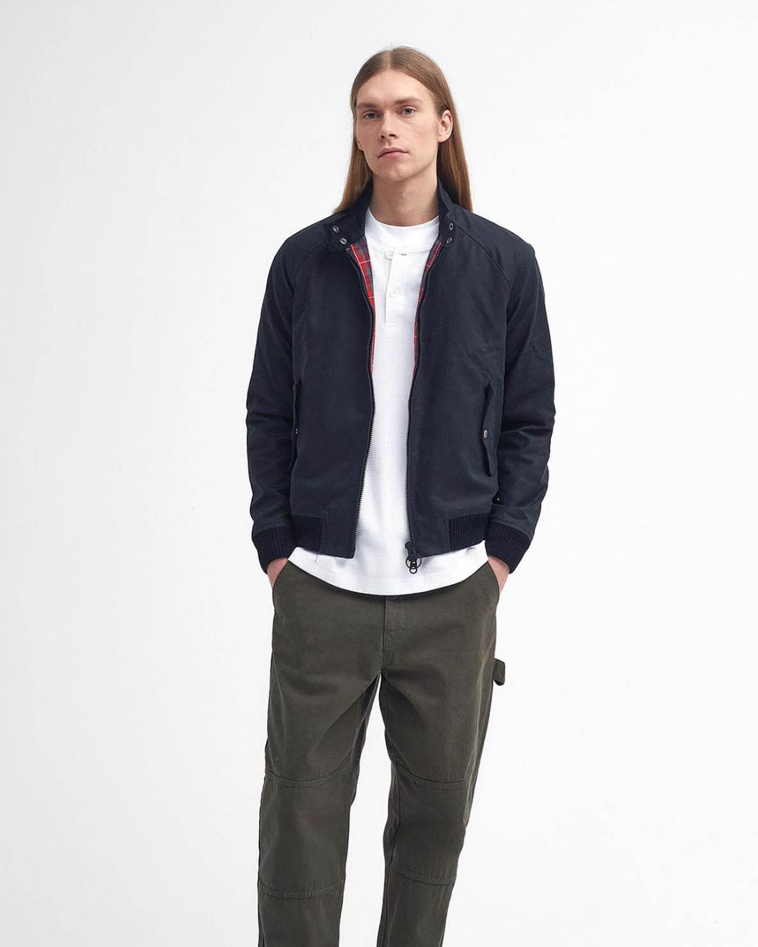 BARBOUR X BARACUTA - Navy