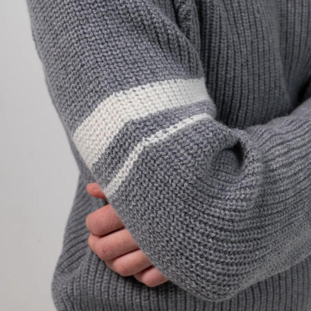 Reiner Rundhals Pullover