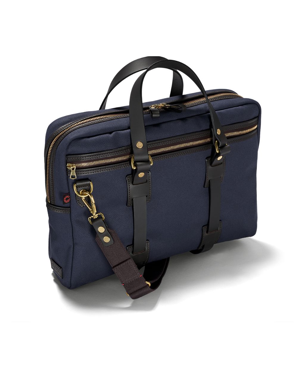 BRITISH TWILL LAPTOP BAG navy