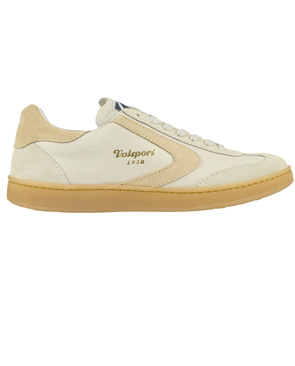 Olimpia Leather Suede Bianco Crema