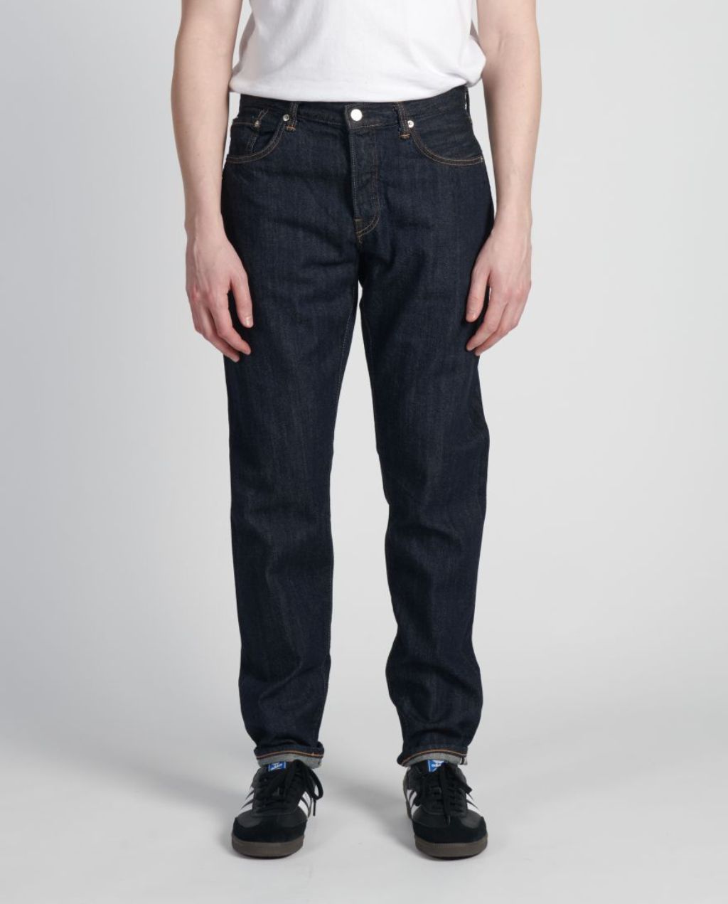 Regular Tapered Jeans I033516_01_02 Rinsed