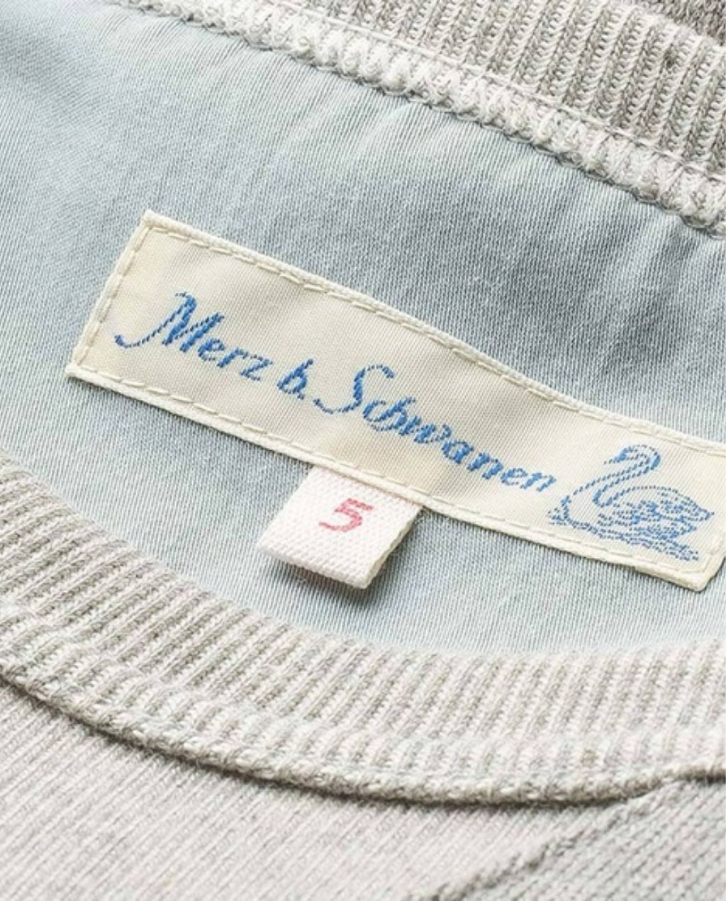3S48 Men's loopwheeled Sweatshirt schwer - Classic Fit - Grey