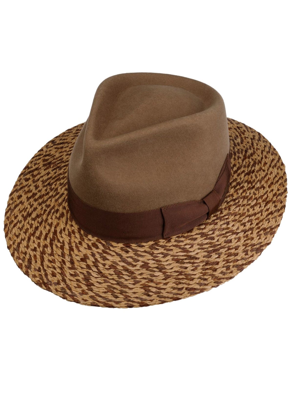 Wool Crown Traveller mit Strohkrempe