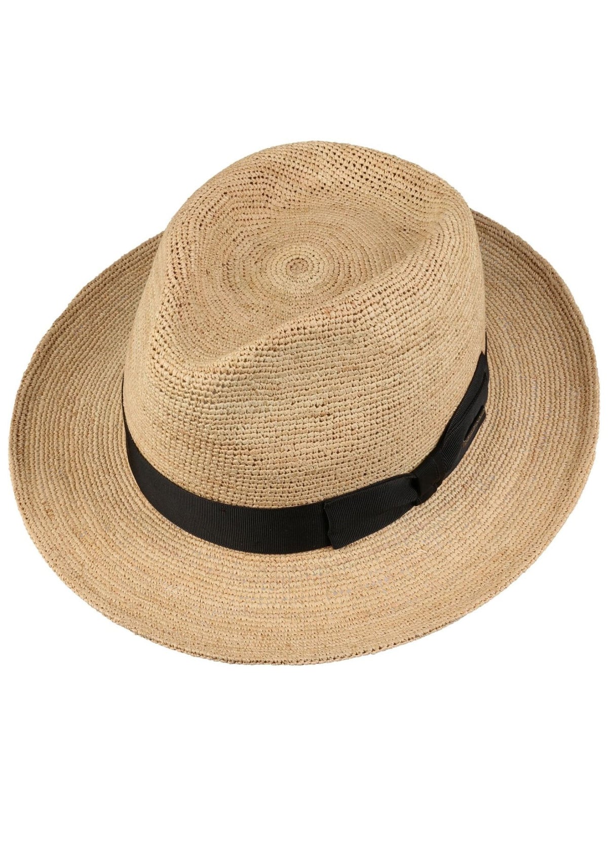 Jenkins Crochet Fedora Strohhut