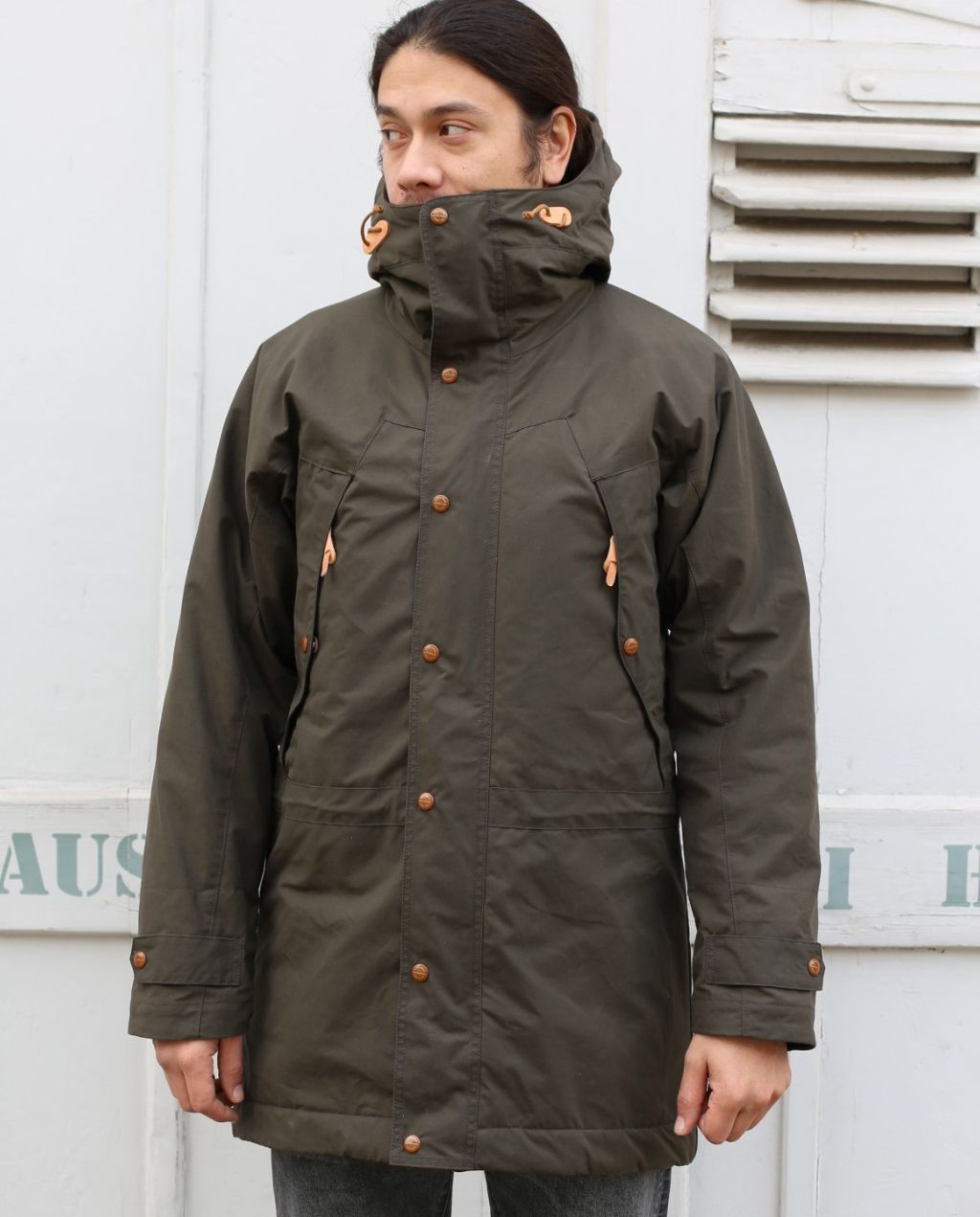 LONG MOUNTAN JACKET CHOCOLATE 7113-DW
