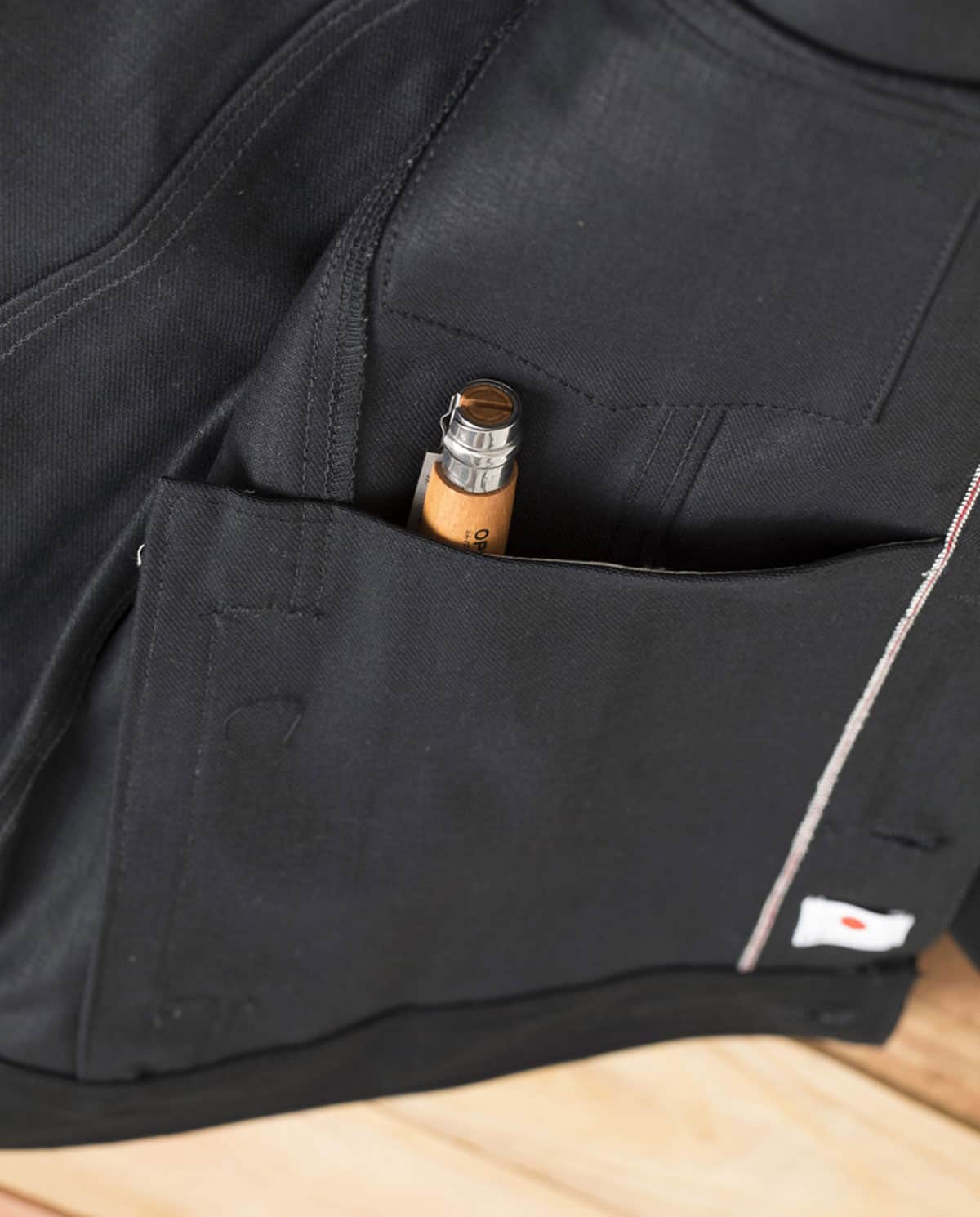 BLACK JEANS JACKET JAPANESE DENIM